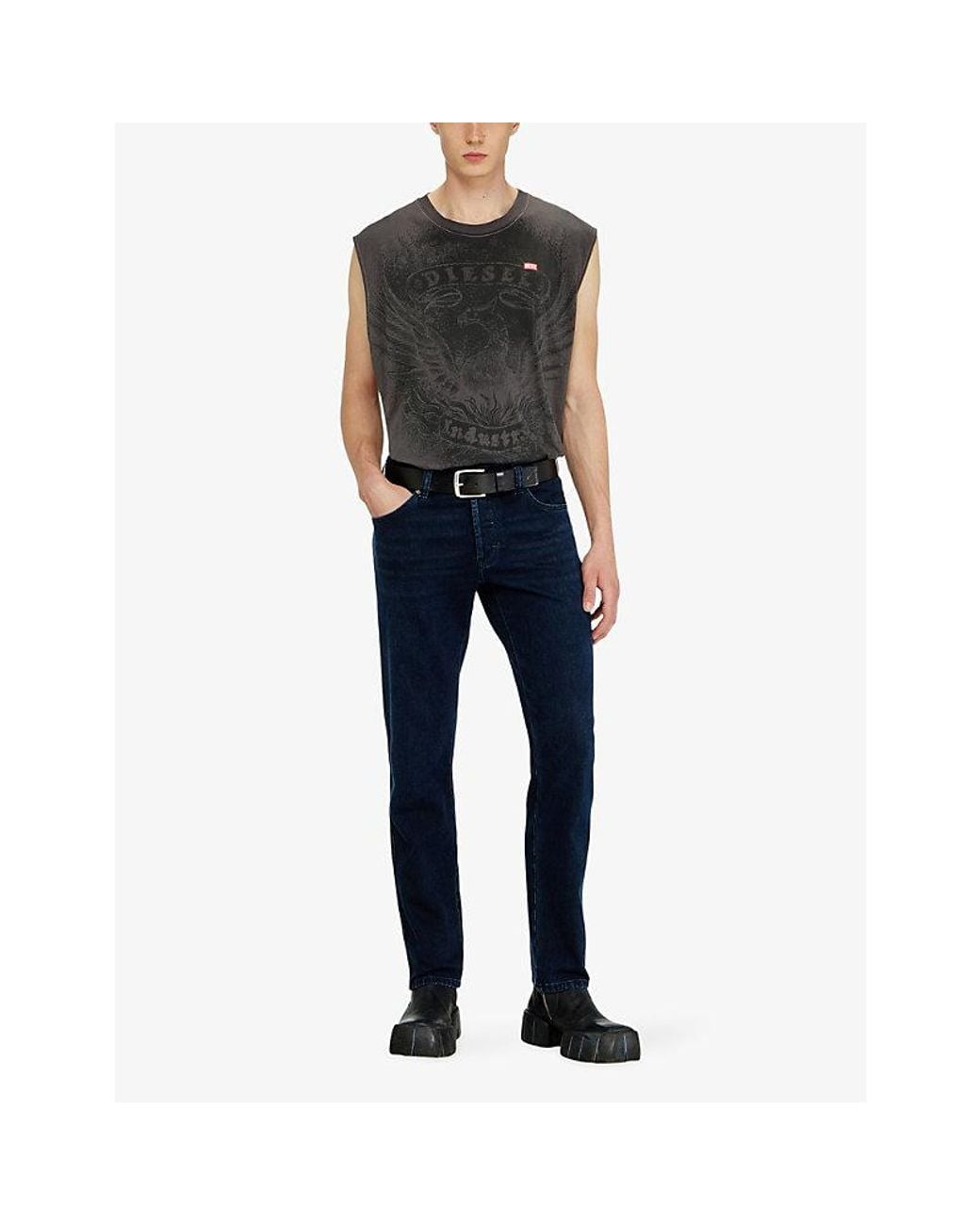 DIESEL Blue 1993 D-Vyl Slim-Fit Denim Jeans for men