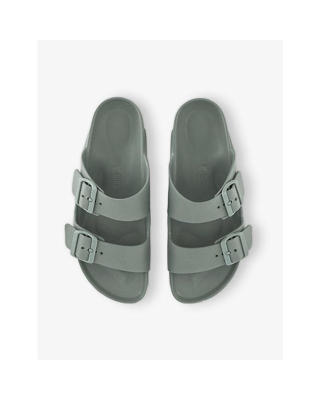 Birkenstock Green Arizona Two-Strap Moulded Sandals for men