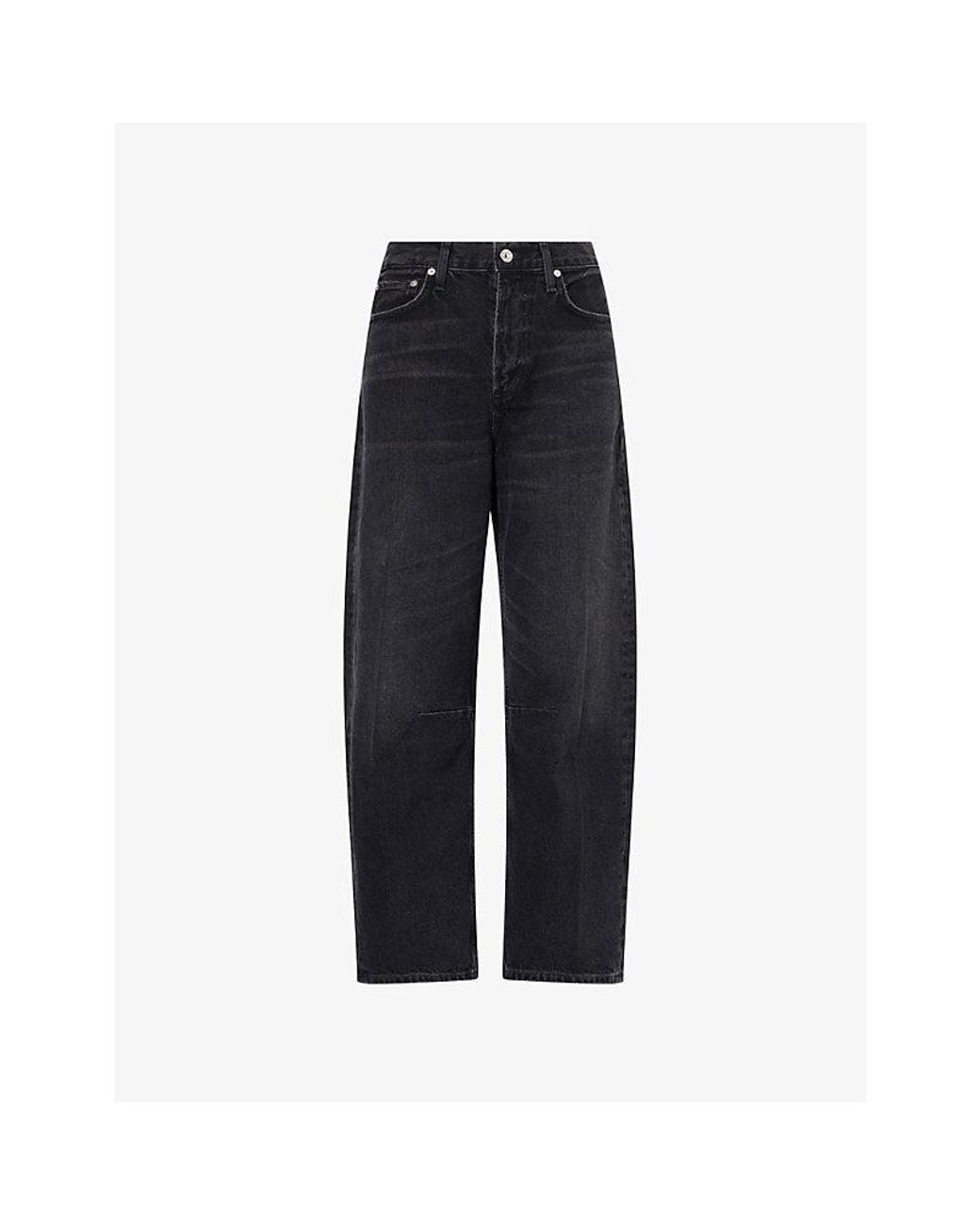 Citizens of Humanity Blue Miro Relaxed-Fit Denim Jeans