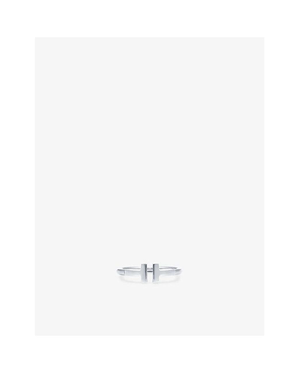 Tiffany & Co White Tiffany T 18Ct- Wire Ring