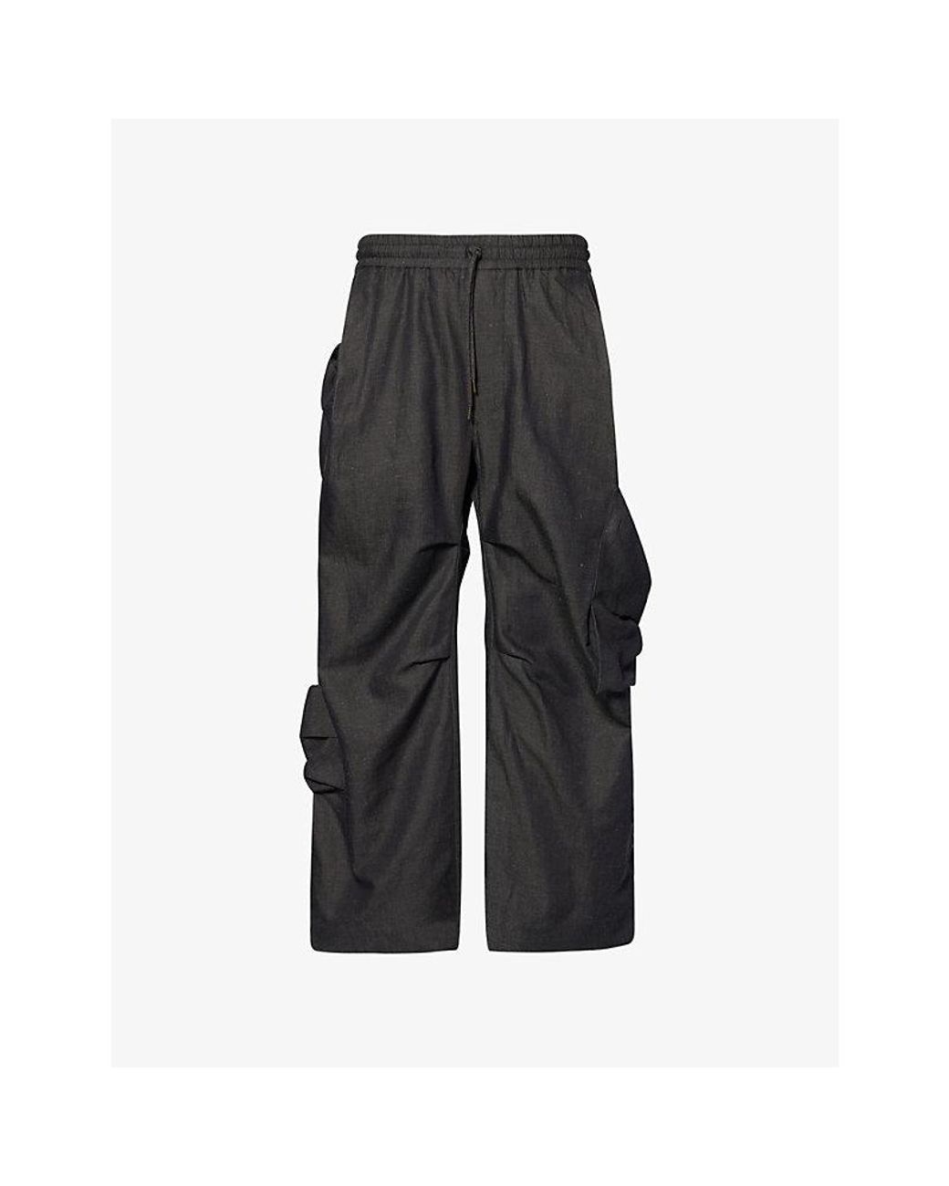 Vivienne Westwood Achilles Cotton And Linen-Blend Cargo Trousers