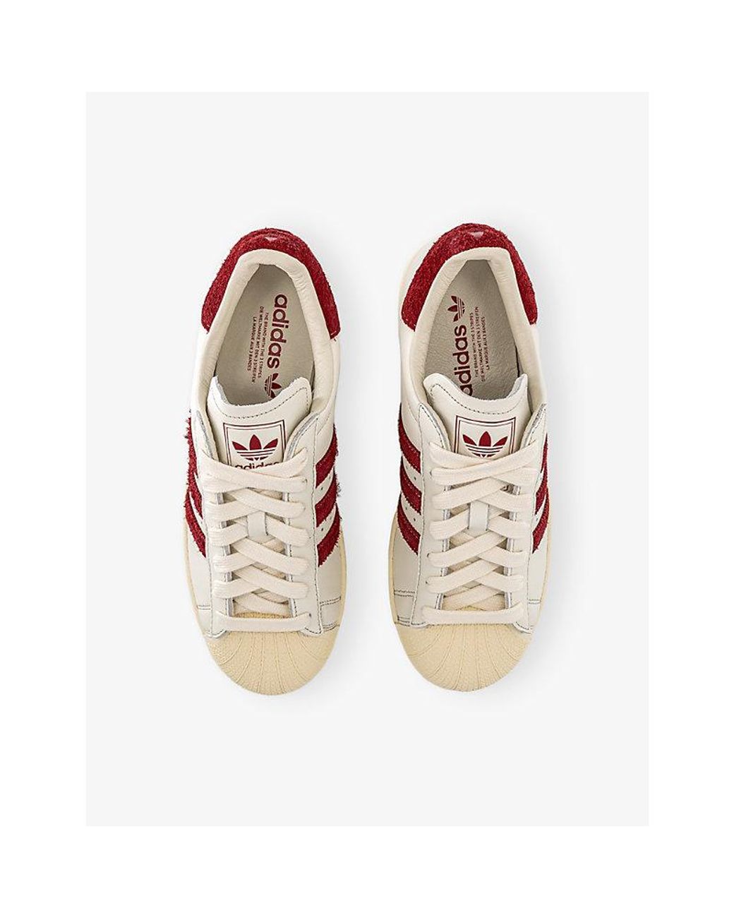 Adidas Pink Superstar Ii Leather Trainers for men