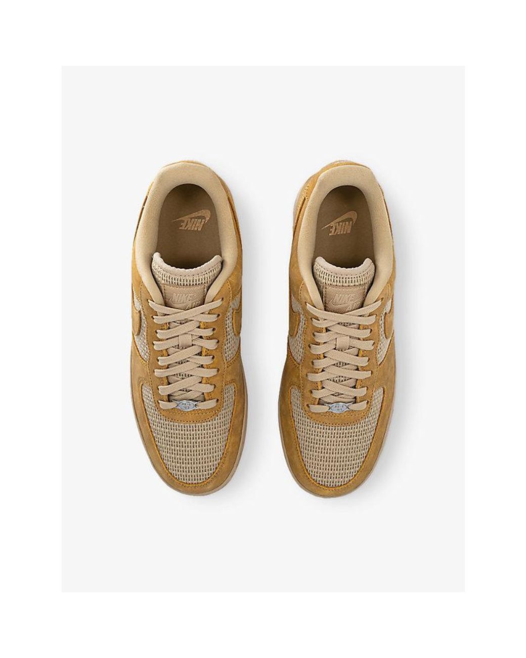 Nike Natural Air Force 1 '07 Leather Trainers for men