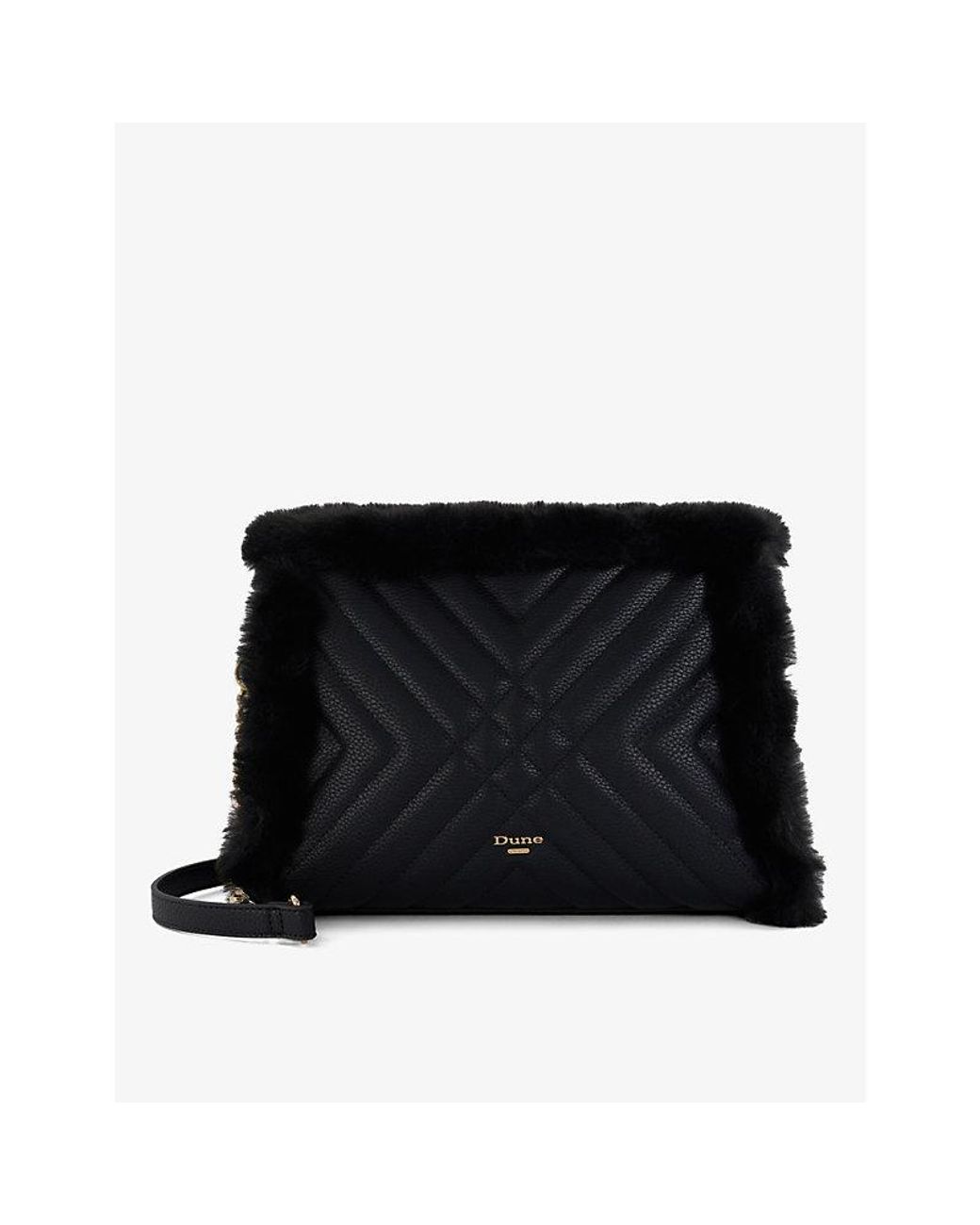 Dune faux fur bag new arrivals