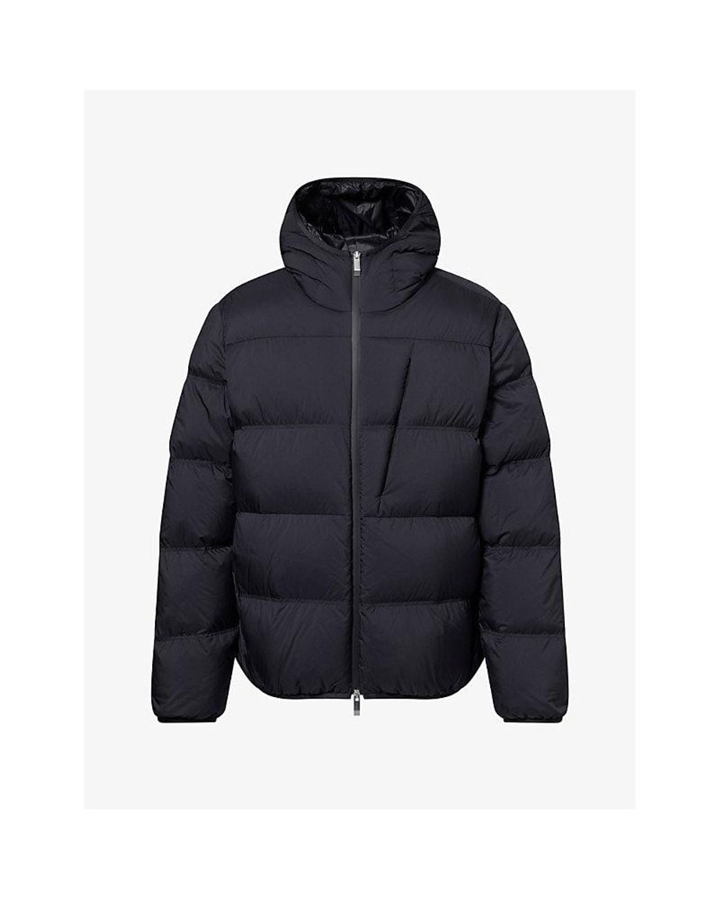 Moncler Blue Poitevin Padded Shell Puffer Jacket for men