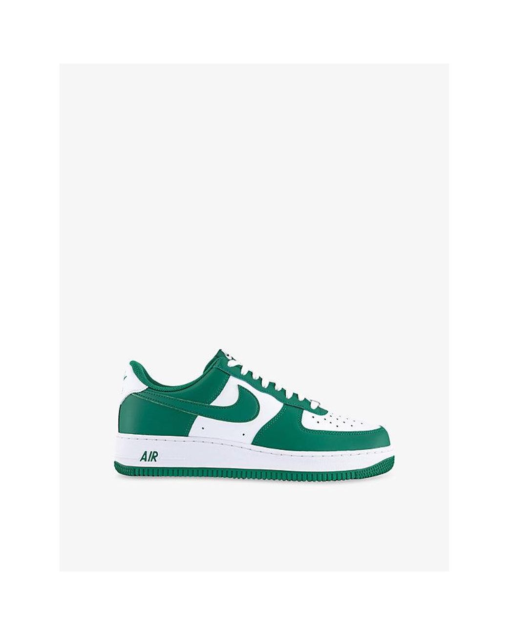 Nike Green Air Force 1 '07 Leather Trainers for men