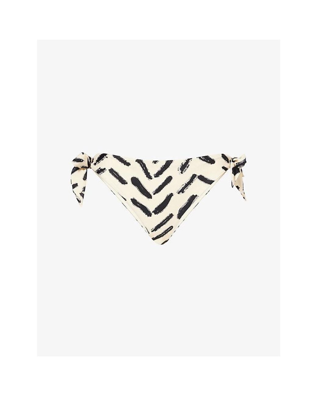 Johanna Ortiz White Vintage Existentialism Bikini Bottoms
