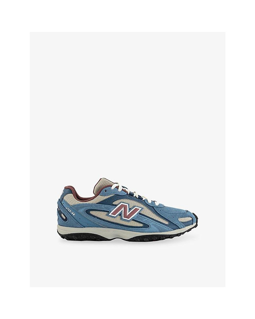 New Balance 204L Suede And Mesh Trainers In Blue Lyst