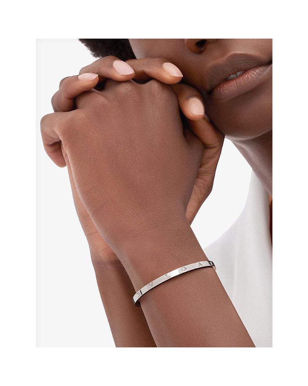BVLGARI White B.Zero1 18Ct- Bracelet for men