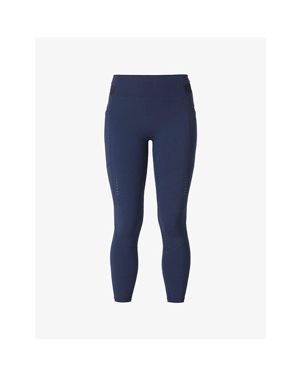 Sweaty Betty Blue Runners 7/8 High-Rise Stretch-Jersey Leggings