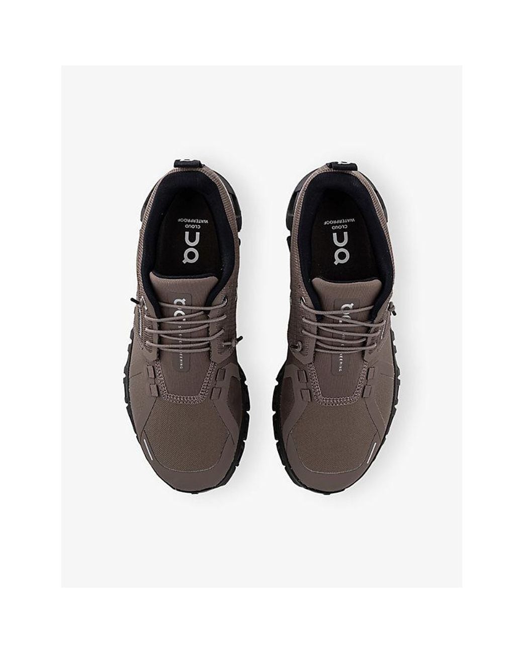 On Shoes Gray Cloud 6 Waterproof Woven Trainers for men