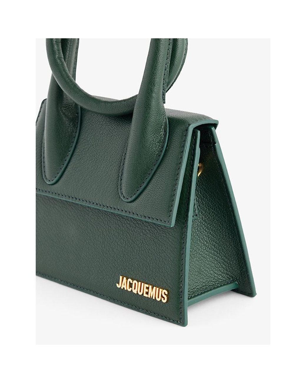 Jacquemus Le Chiquito Medium Leather Cross body Bag in Green Lyst UK