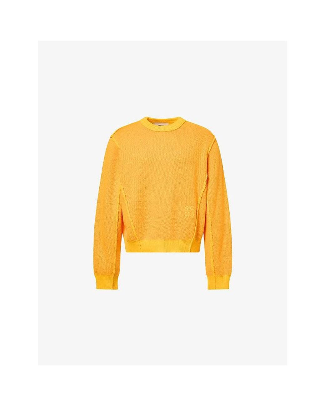 Reese Cooper Yellow Sequoia Knitted Jumper for men
