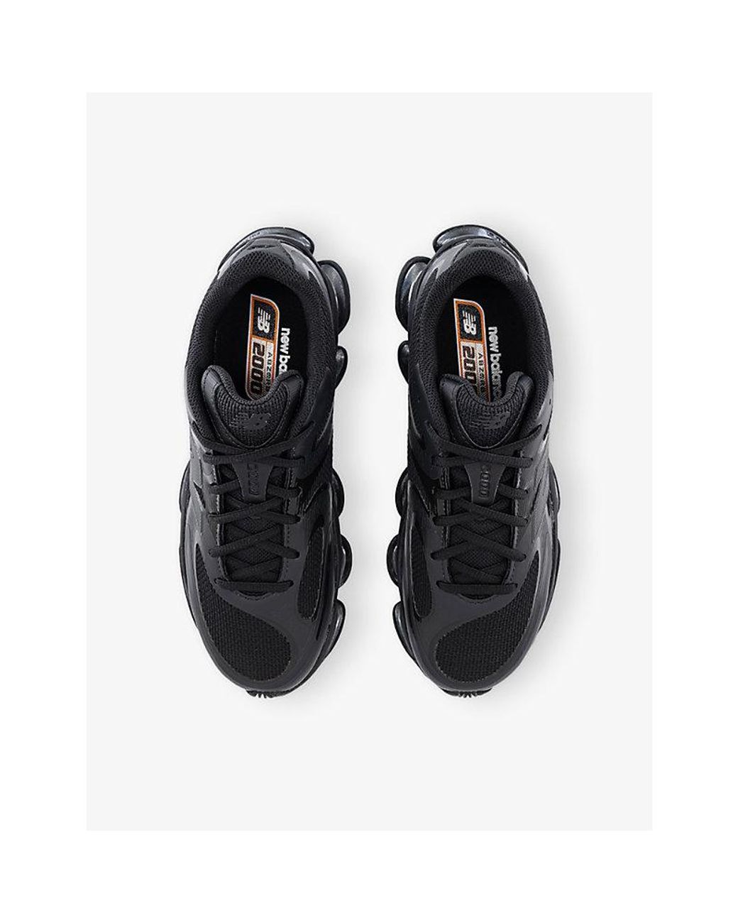 New Balance Black Abzorb 2000 Mesh Low-Top Trainers for men