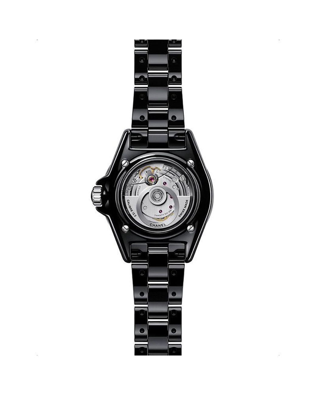 Chanel Black H5696 J12 Ceramic And Steel Automatic Automatic Watch