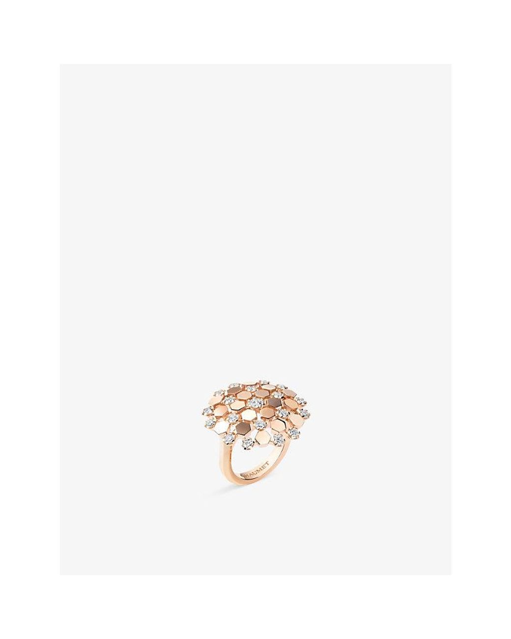 Chaumet White Bee De 18Ct Rose- And 1.27Ct Diamond Ring