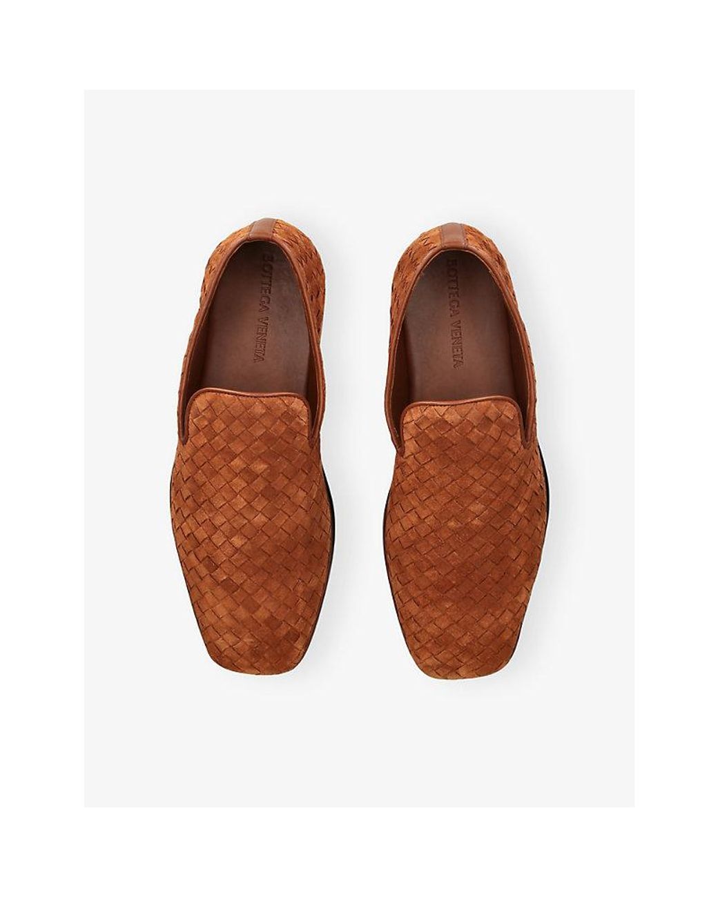 Bottega Veneta Brown Palazzo Suede Slippers for men