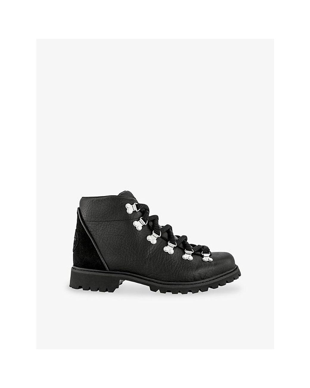 Timberland Black 78 Leather Hiking Boots for men