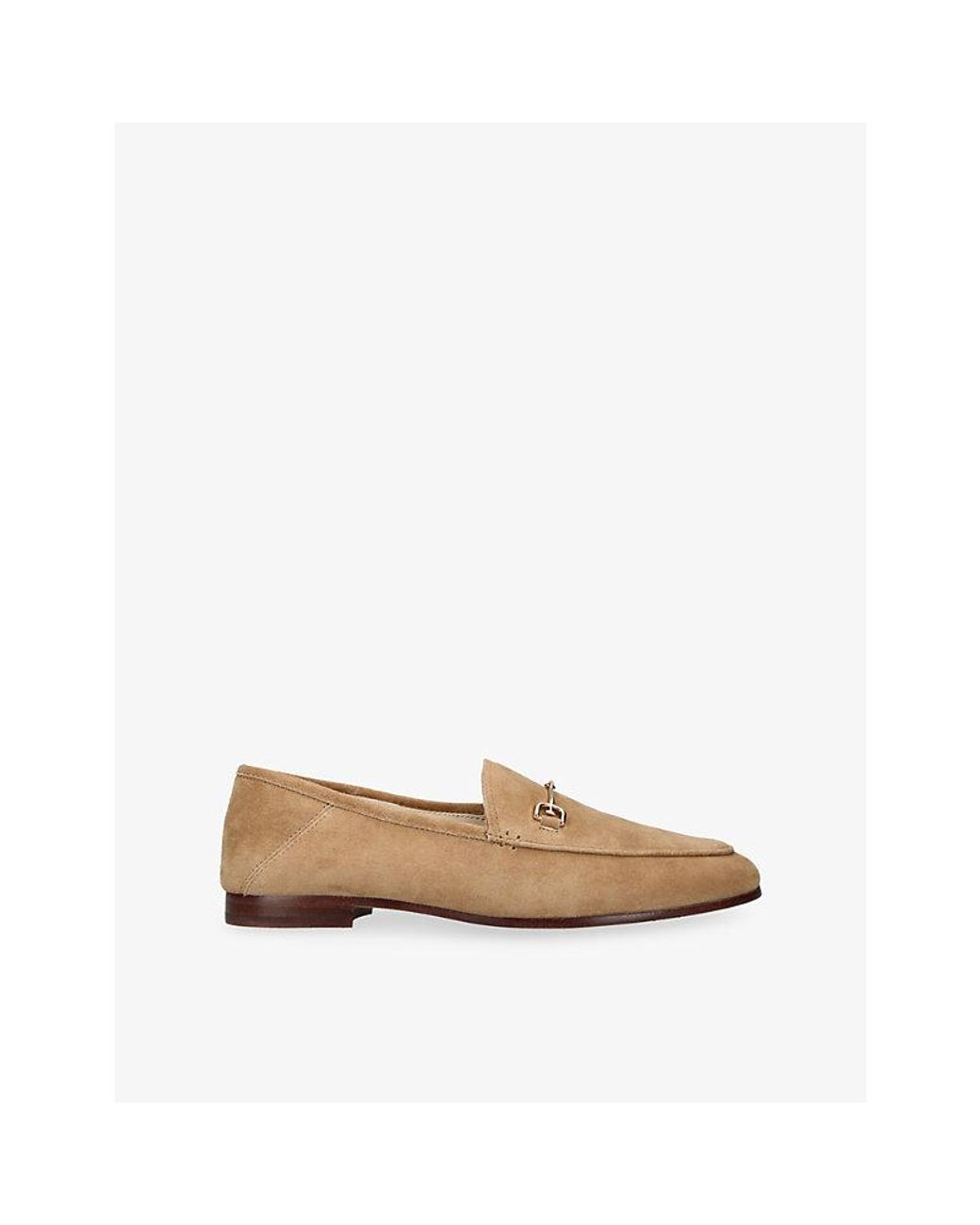 Sam Edelman Natural Loraine Leather Loafers