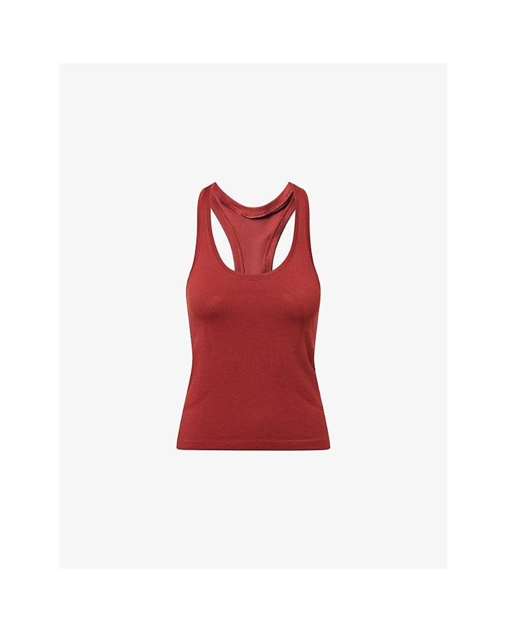 lululemon athletica Red Swiftly Tech Racer-Back Stretch-Woven Vest Top