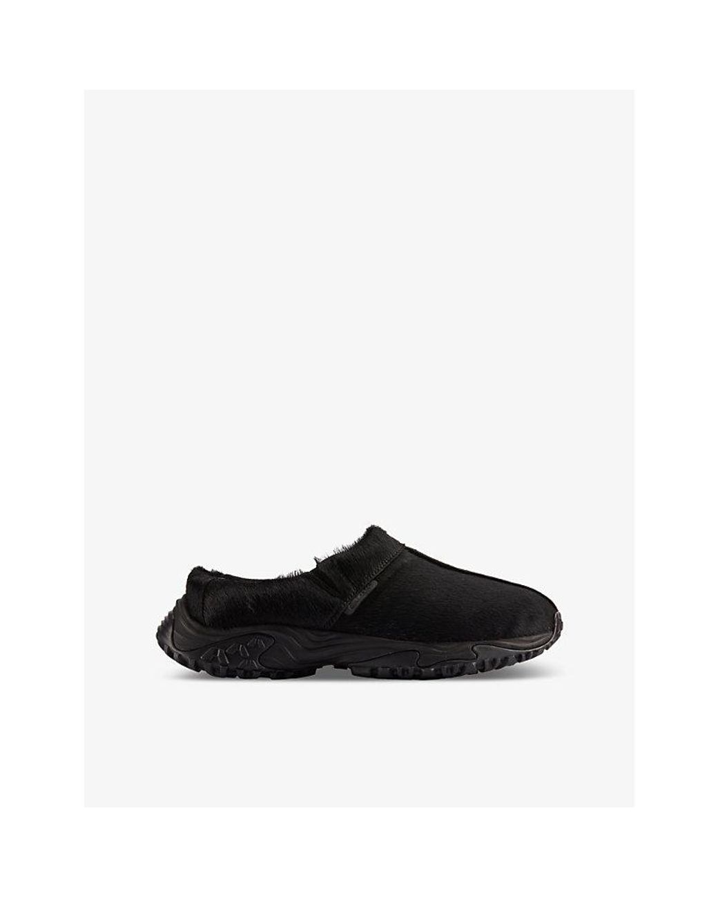 Clarks X Martine Rose Black Clog 1 Slip-On Leather Clogs