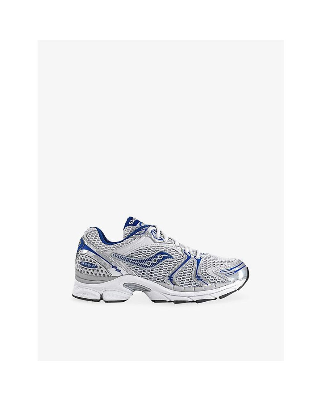 Saucony Blue Progrid Triumph 4 Woven Trainers for men