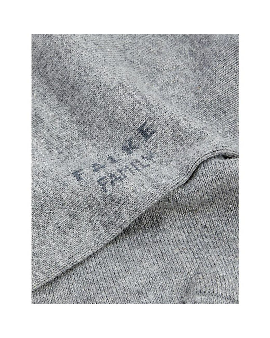 Falke Gray Family Cotton-Blend Socks for men