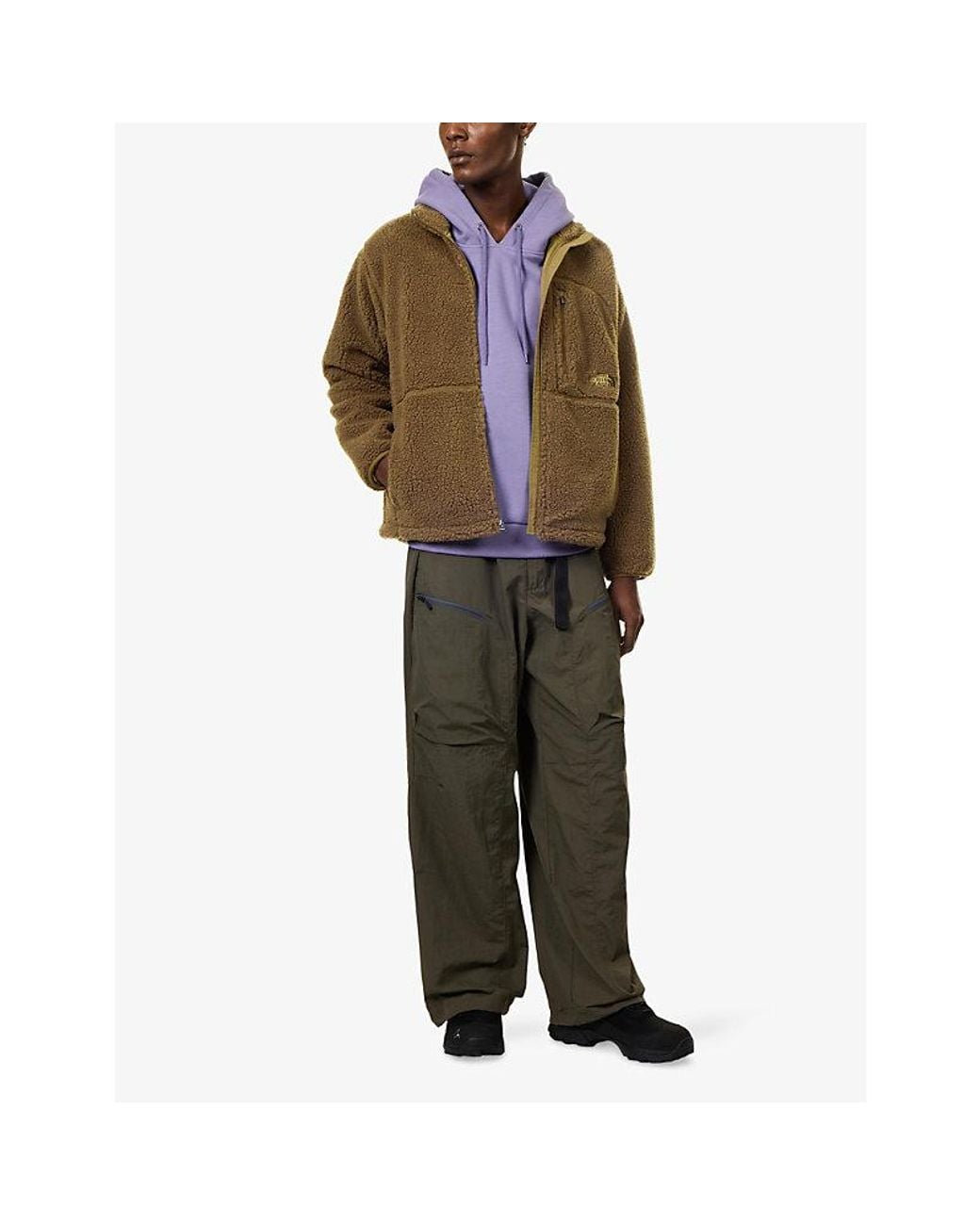 The North Face Green Extreme Pile Full-Zip Fleece Jacket for men