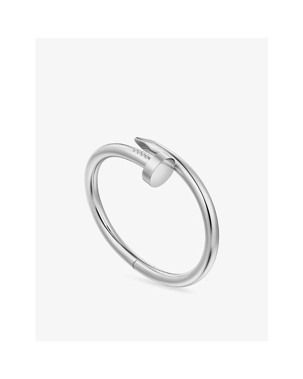 Cartier Metallic Juste Un Clou Large Model 18Ct- And 1.05Ct Diamond Bracelet