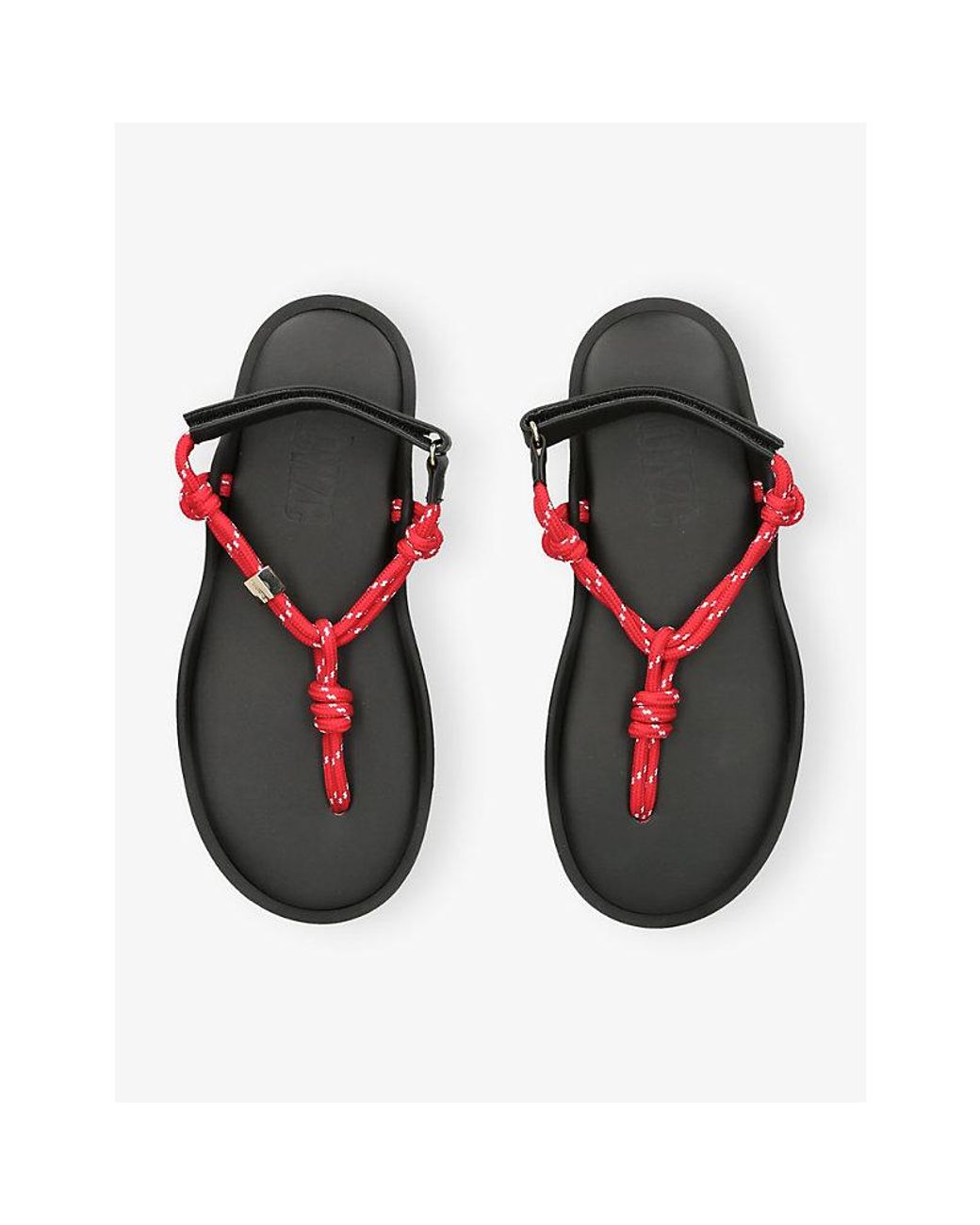FLOWZE Red Flò Woven Sandals