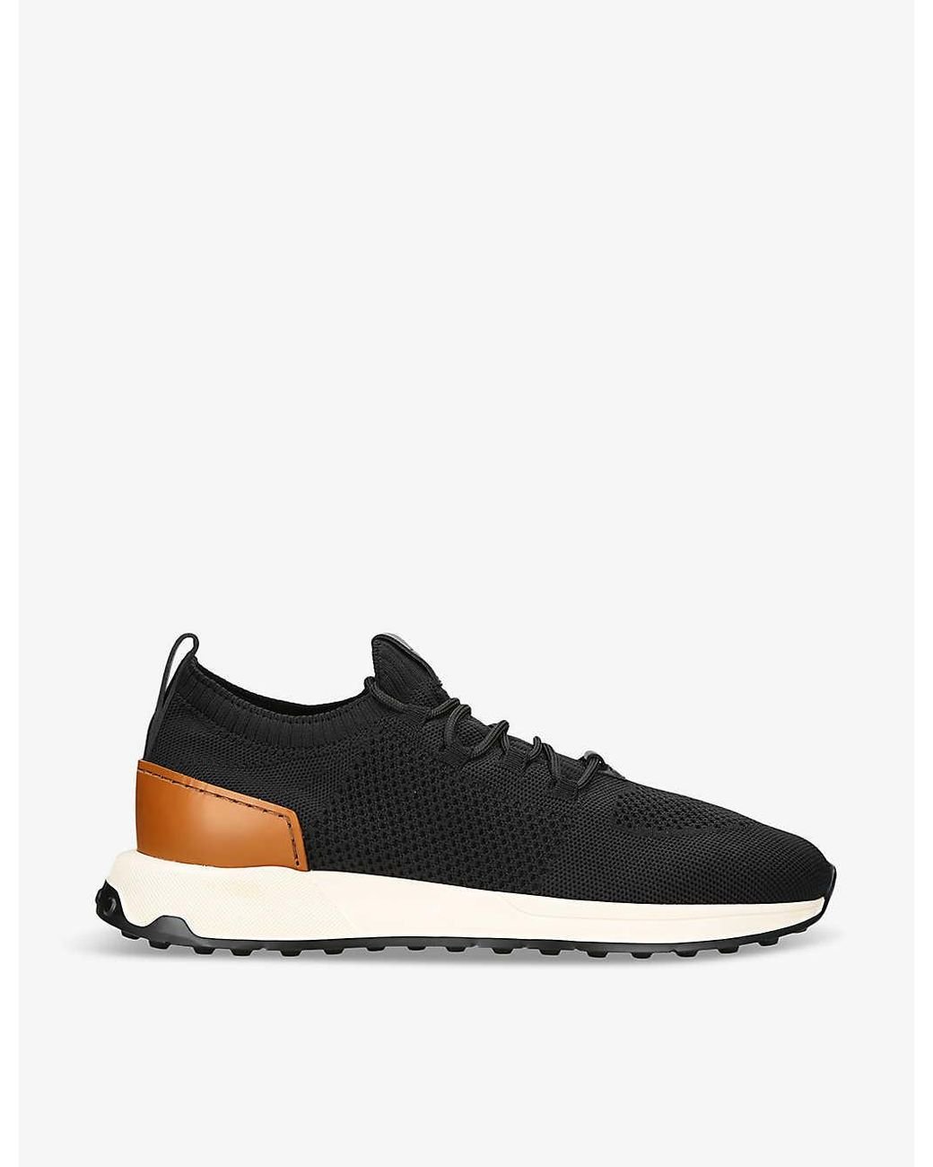 Tod s Run 63k Calzino Mesh Low top Trainers in Black for Men Lyst UK