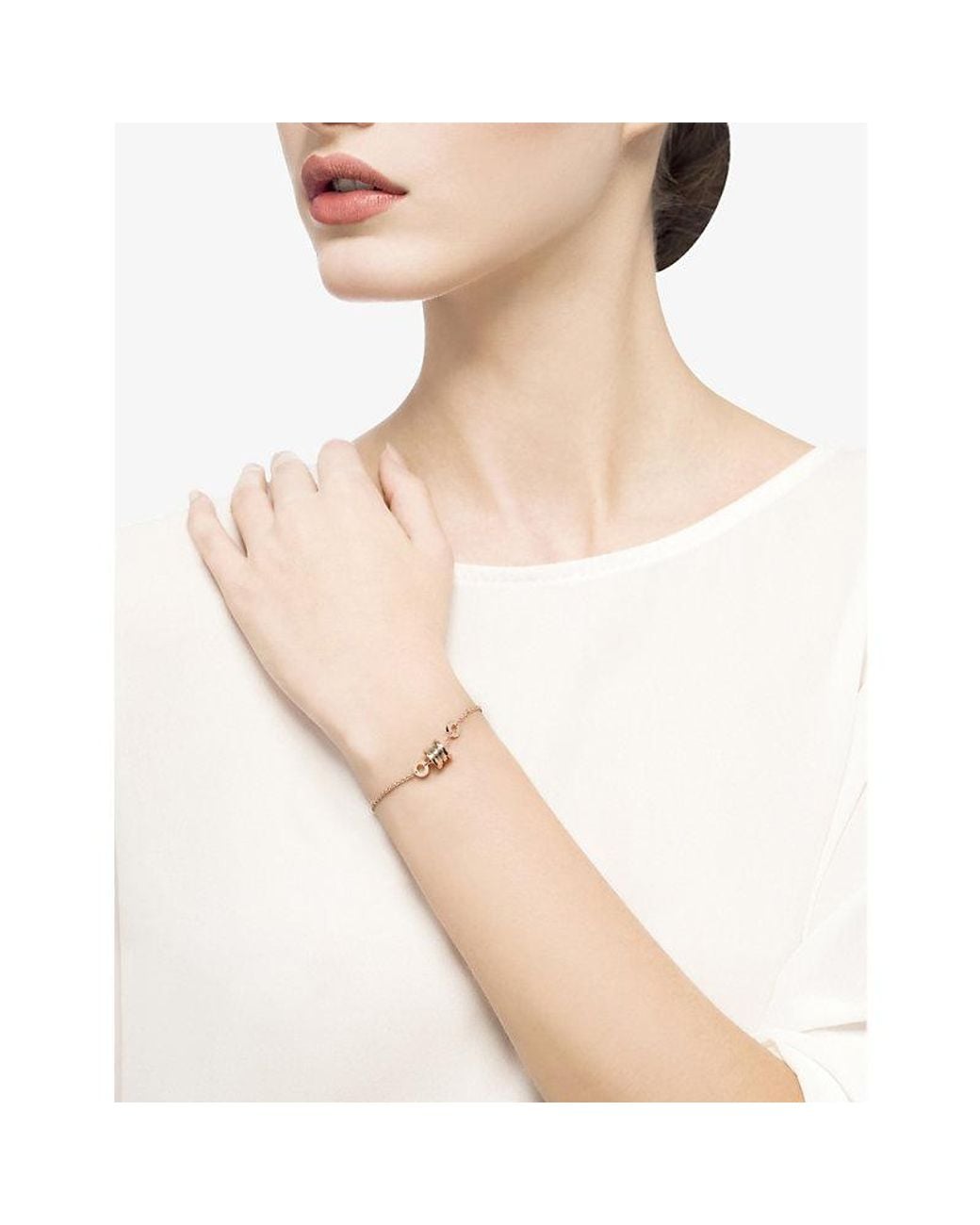 BVLGARI Natural B.Zero1 18Ct Rose- Bracelet
