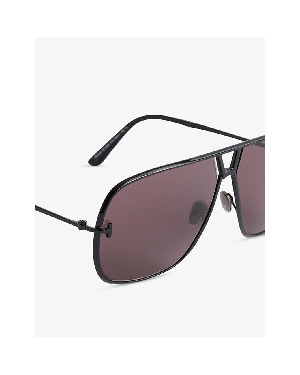 Tom Ford Purple Vincent Pilot-Frame Acetate Sunglasses for men