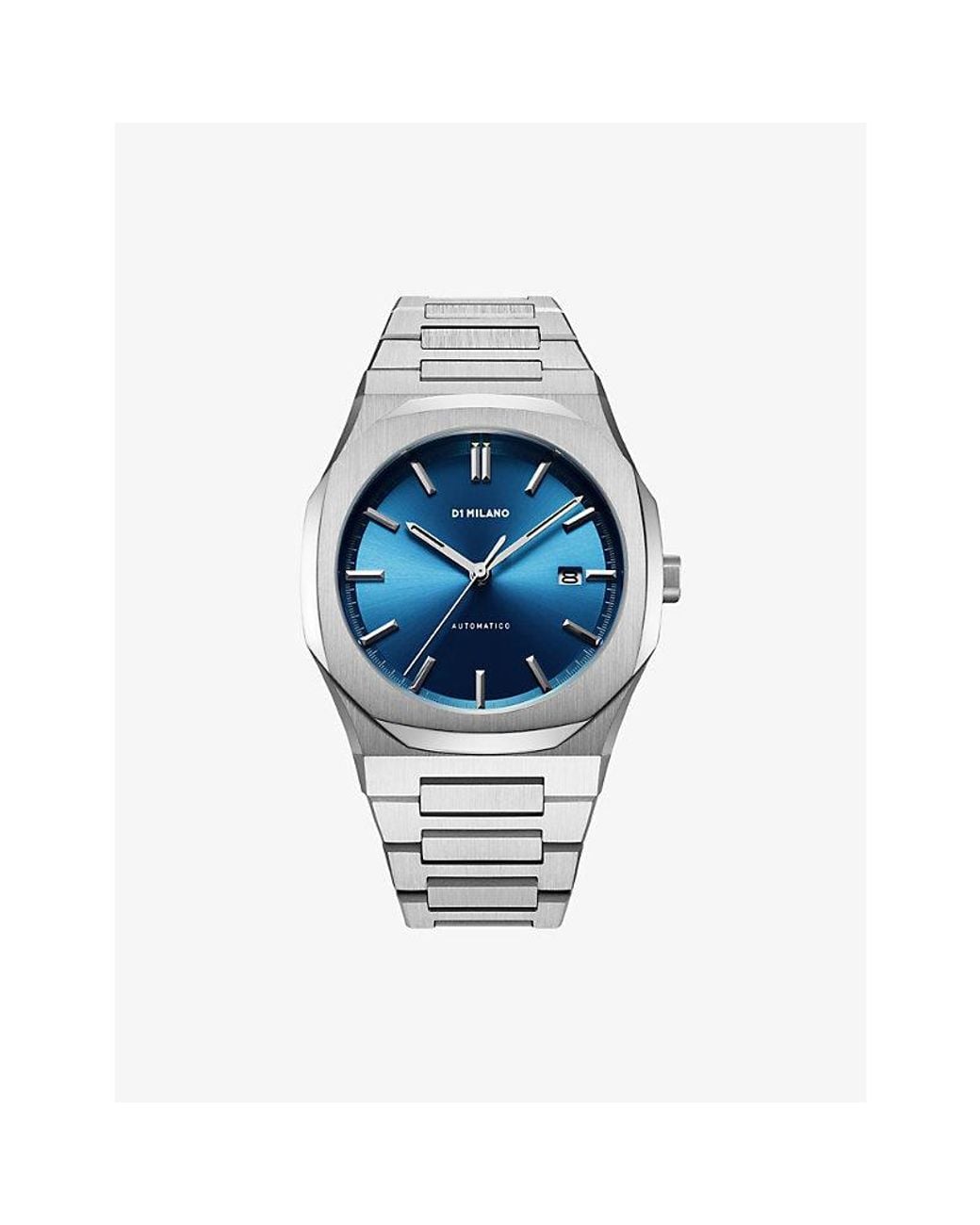 D1 Milano Blue D1-Atbj11 Automatic Bracelet Stainless-Steel Automatic Watch for men