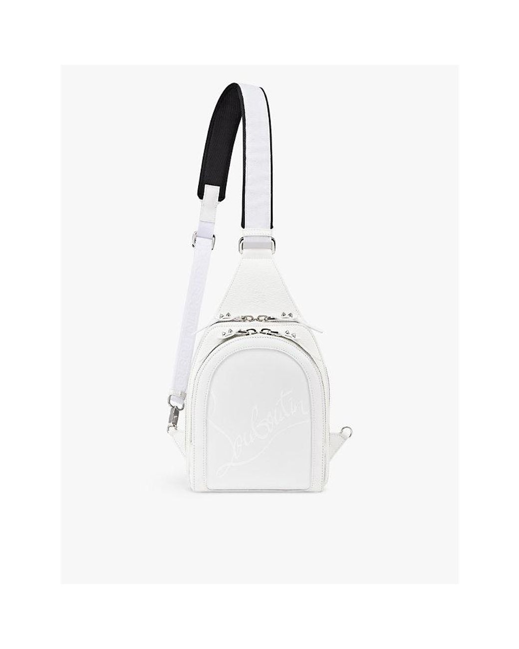 Christian Louboutin Loubifunk Logo-Embossed Leather And