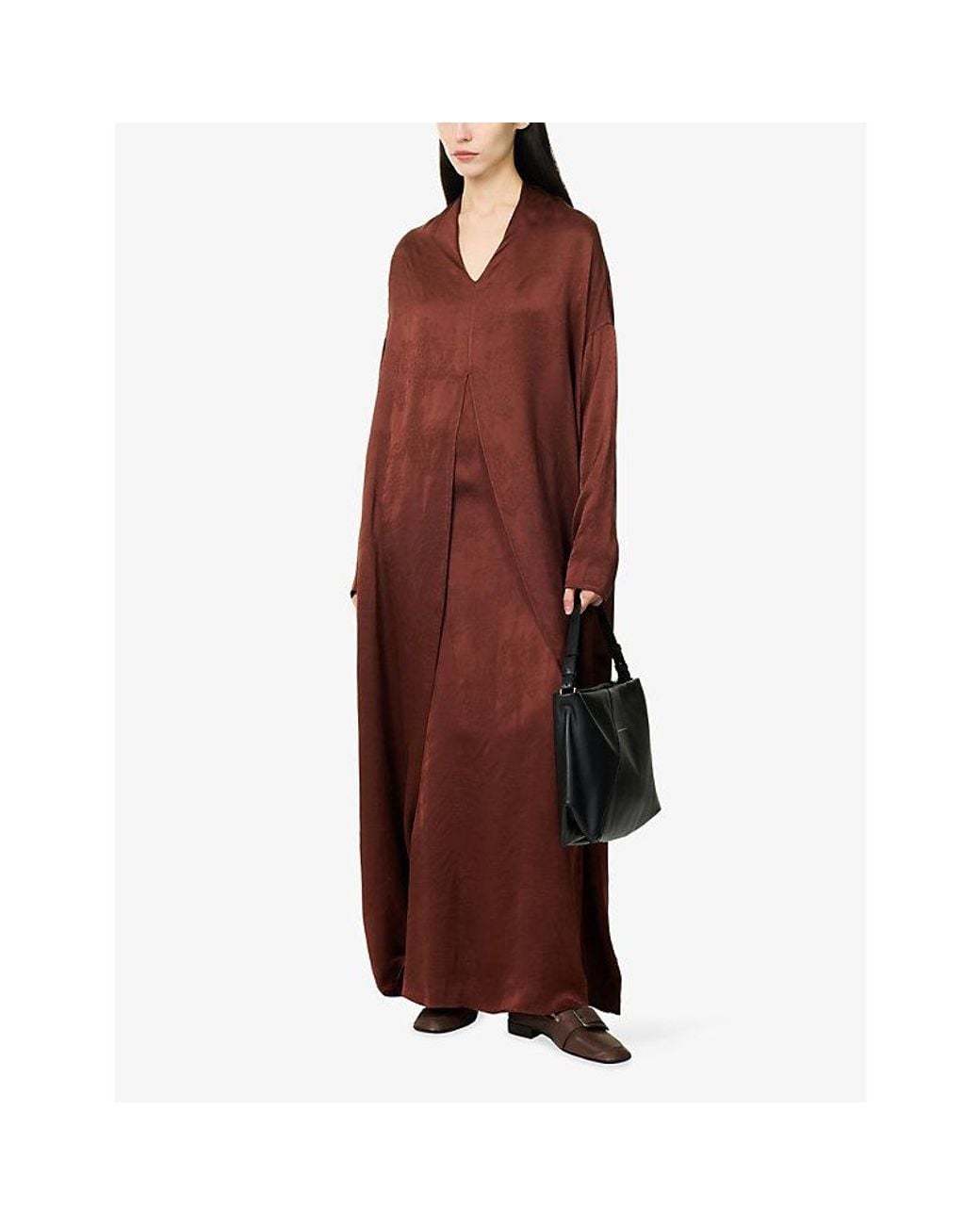 Ruohan Bonaire Layered Woven Maxi Dress