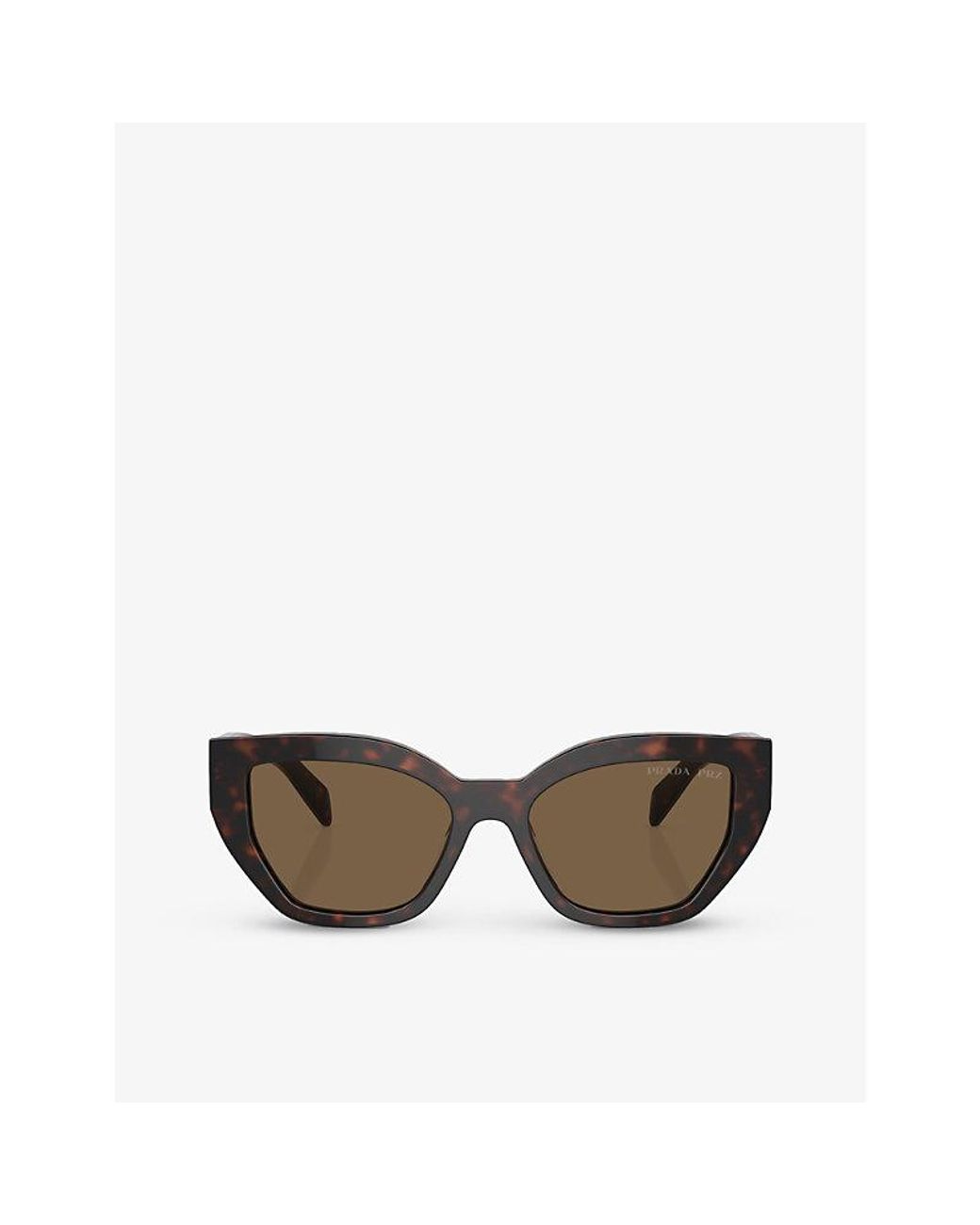 【セブン】PRADA sunglasses Prada PR A09S M (53 - 18) with Brown lenses and Brown frame
