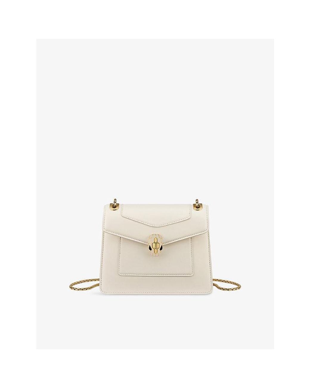 BVLGARI Natural Serpenti Forever Day-To-Night Small Leather Shoulder Bag