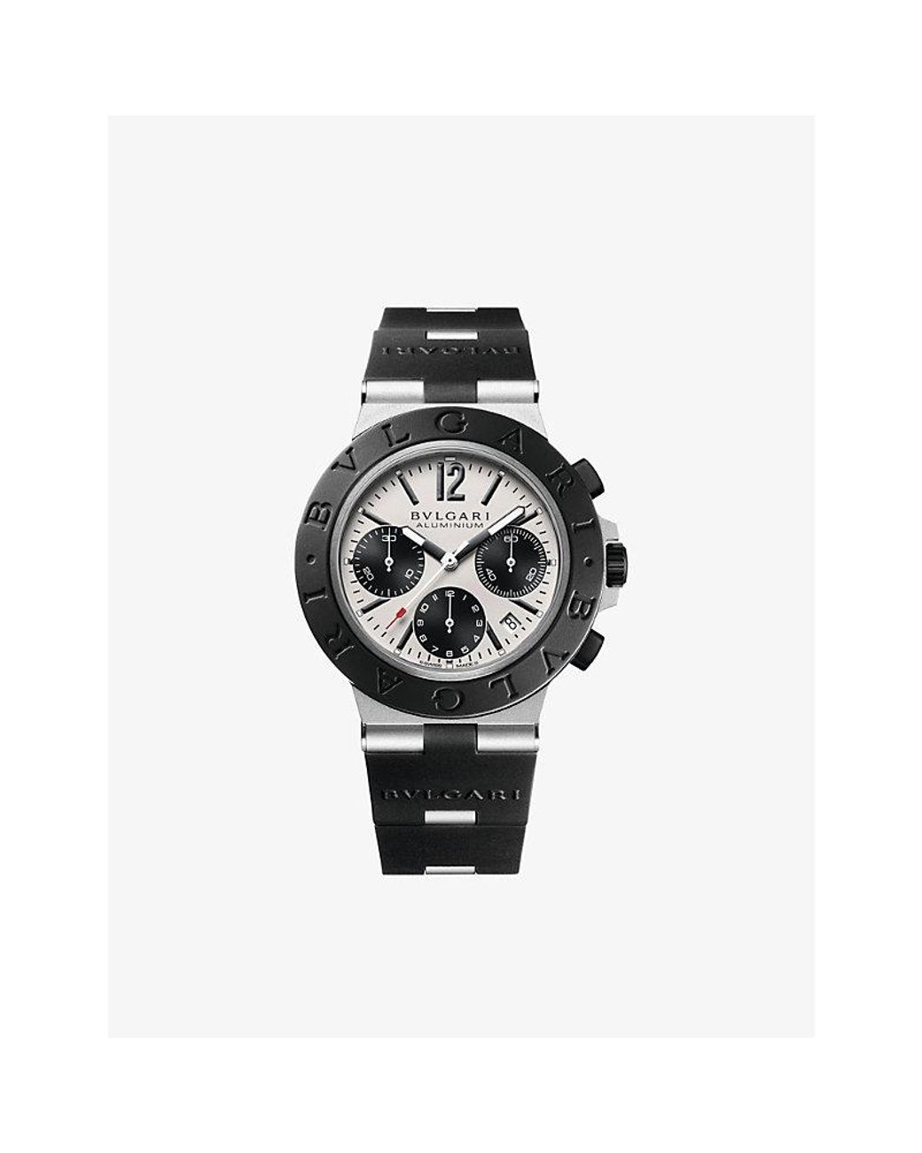 BVLGARI Black Automatic Watch for men