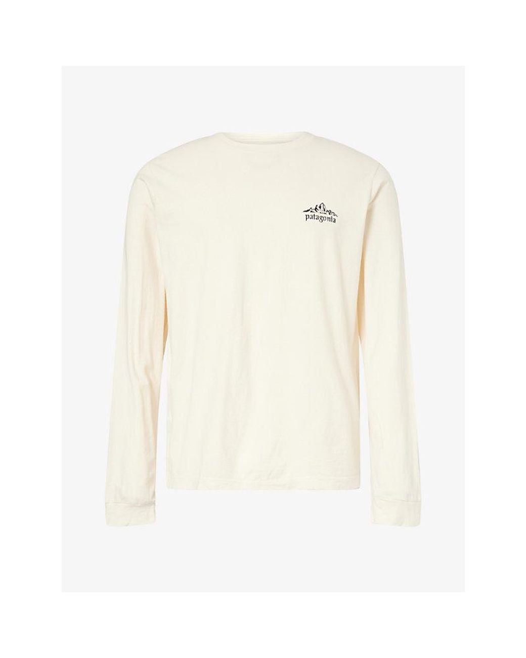 Patagonia White Cloud Crag Logo-Print Cotton T-Shirt for men
