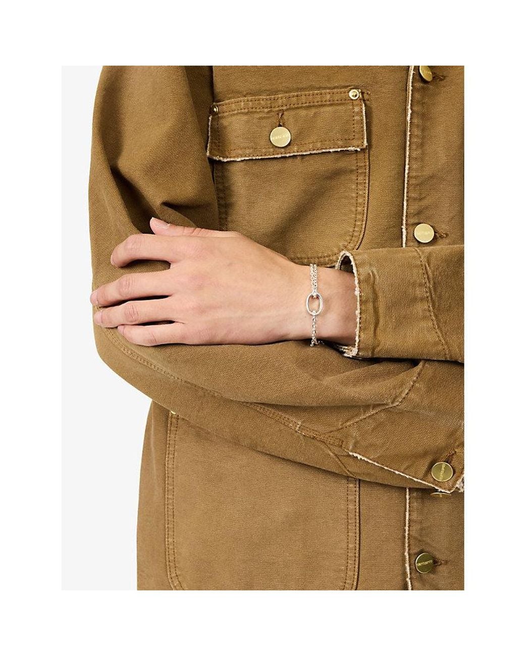Twojeys White Enamel Multi Icon Sterling- Bracelet for men