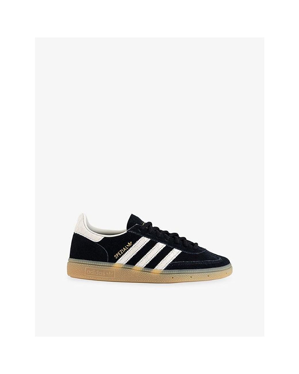 Adidas Black Handball Spezial Suede Trainers