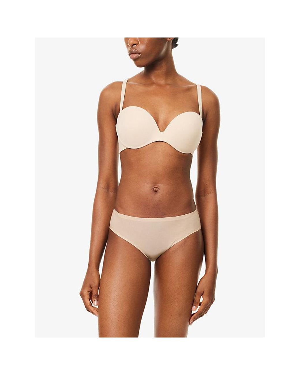 Wacoal White Ines Secret Strapless Bra