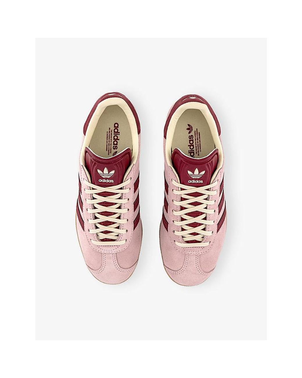 adidas Gazelle Suede Trainers in Pink | Lyst UK