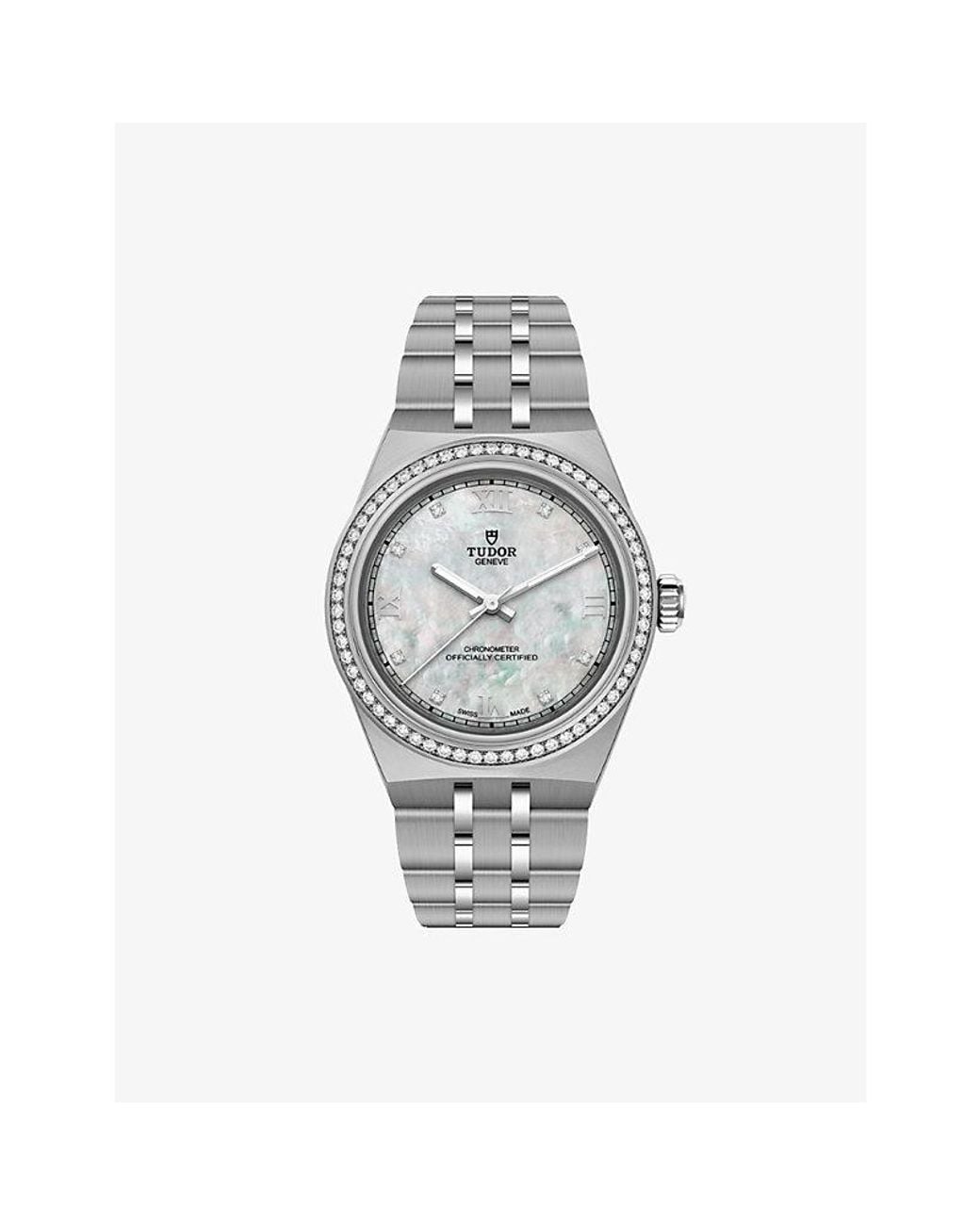 Tudor Metallic Royal Steel Automatic Watch 30Mm for men