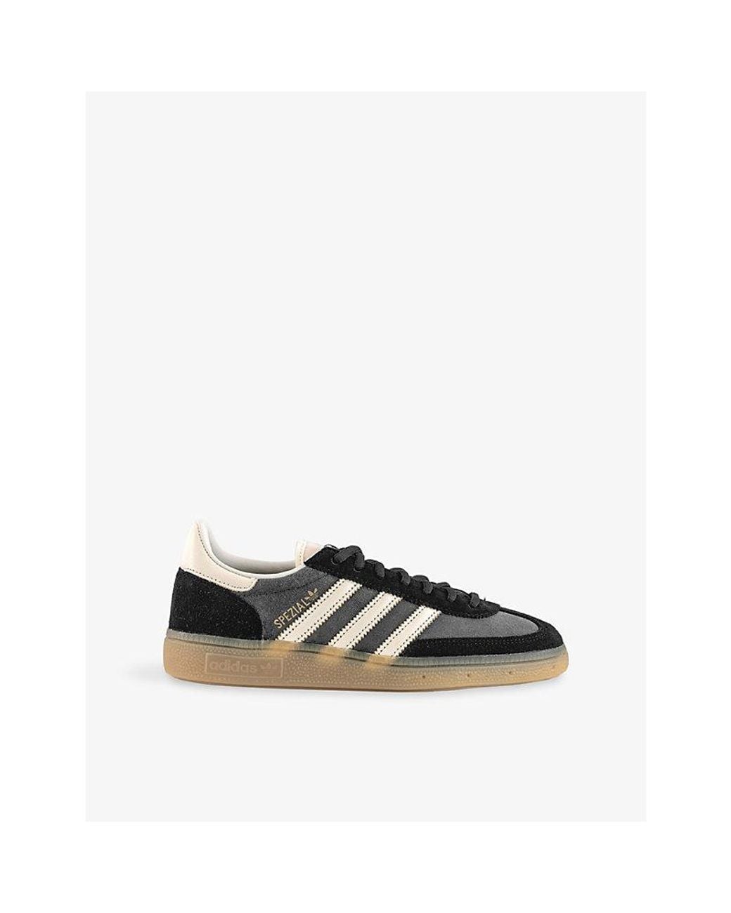 Adidas Black Handball Spezial Suede Trainers for men