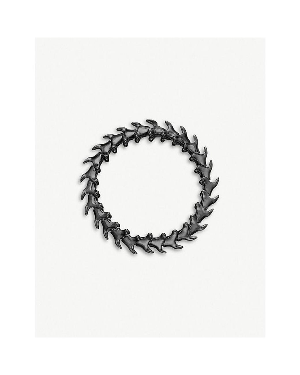 Shaun Leane Metallic Serpent Trace Rhodium Bracelet