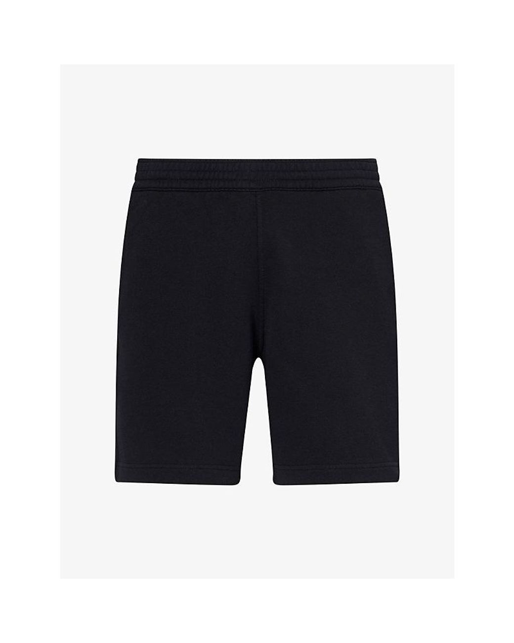 Givenchy Black Relaxed-Fit Cotton Sweat Shorts for men