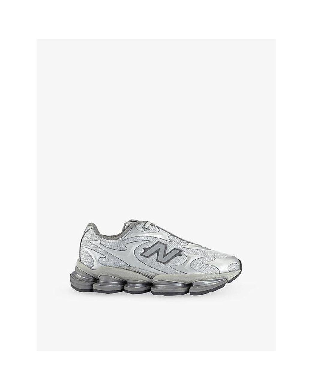 New Balance Gray Abzorb 2000 Mesh Trainers for men