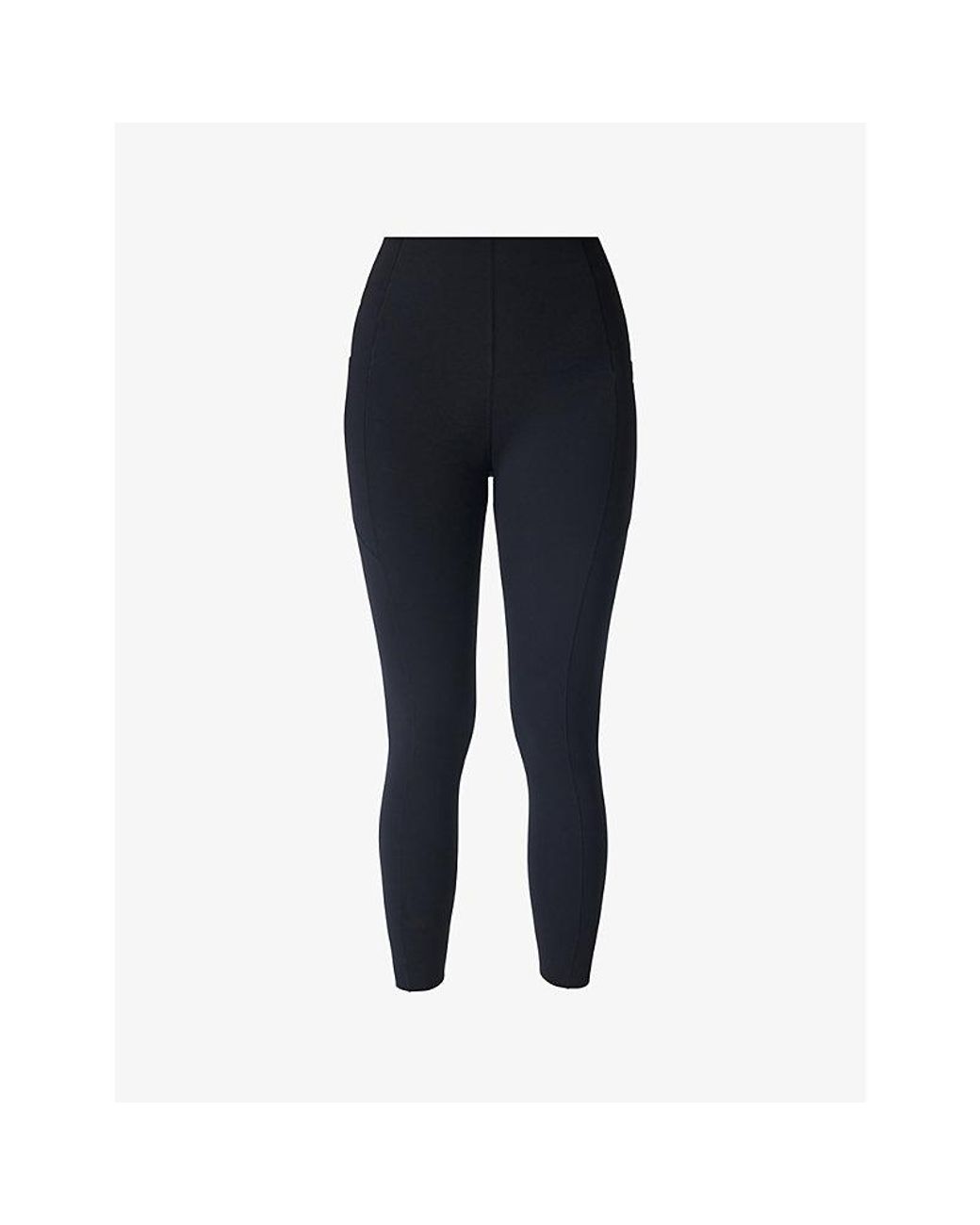 Sweaty Betty Black Power 7/8 High-Rise Stretch-Jersey Leggings